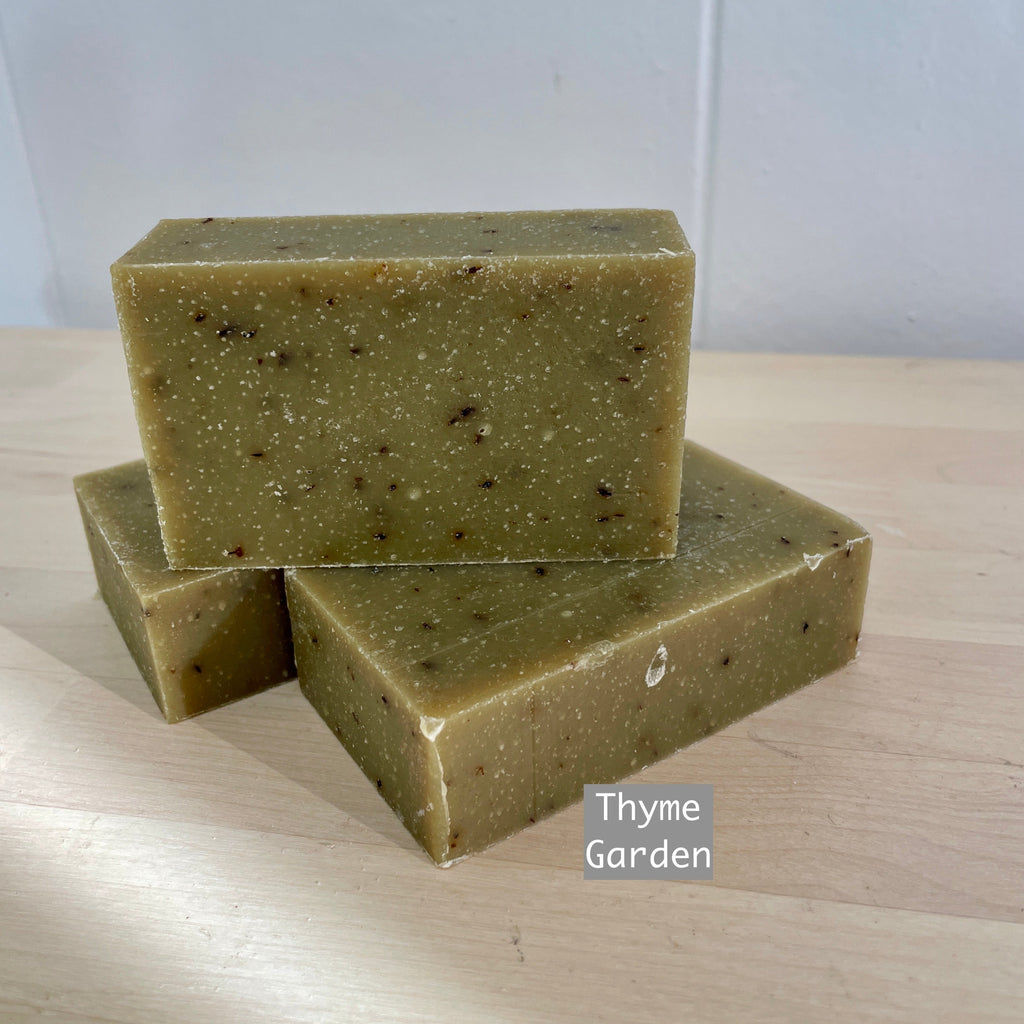 thyme garden flavor organic soap
