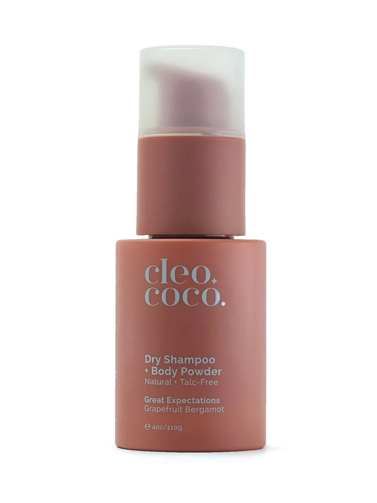 Cleo.Coco Dry Shampoo + Body Powder - Great Expectations, Grapefruit Bergamot 4 oz