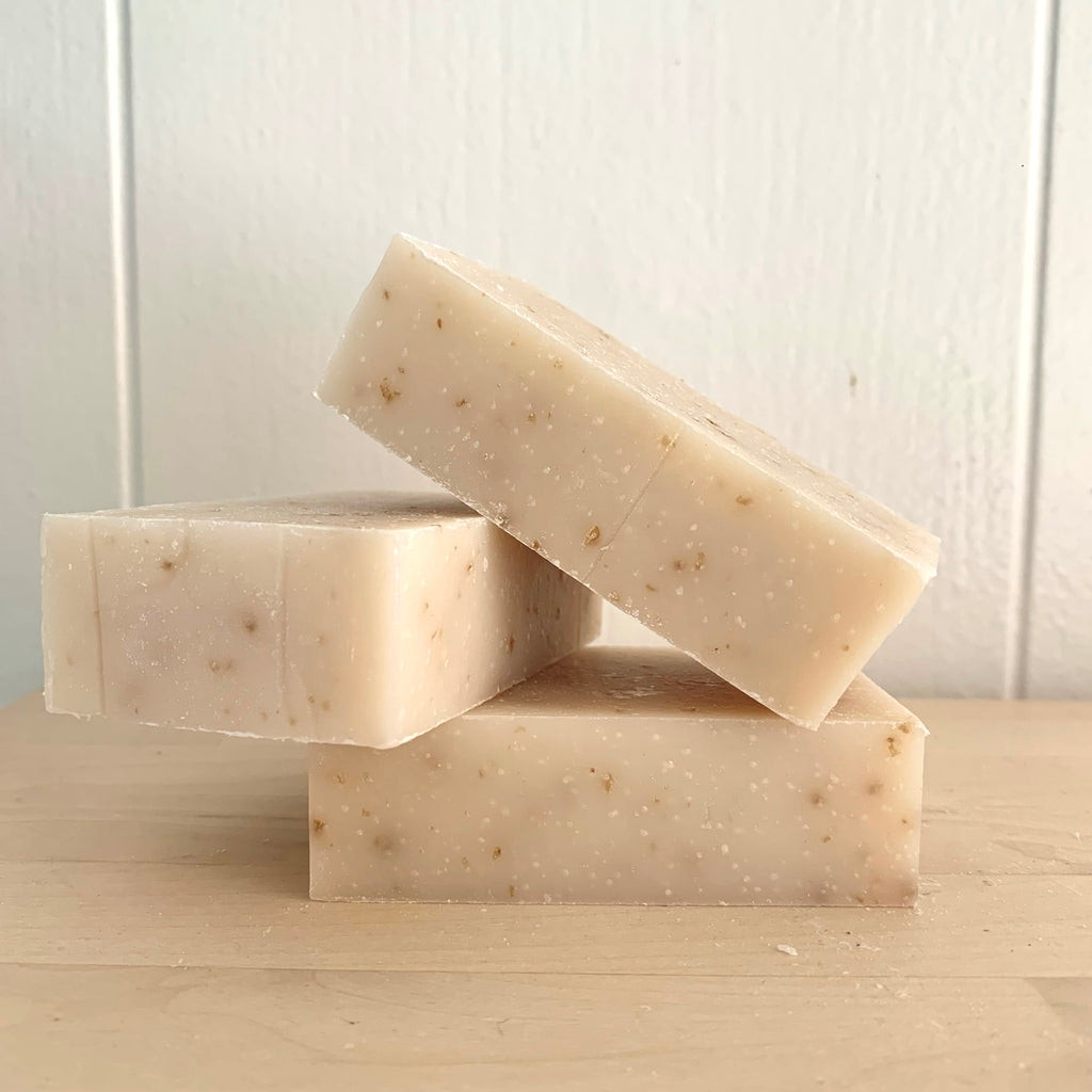 oatmeal honey organic bar soap