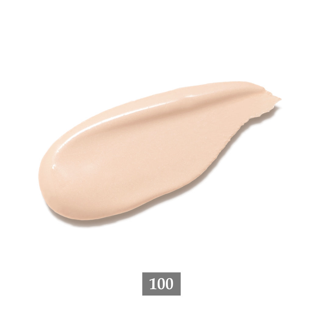 foundation color face swatch 100
