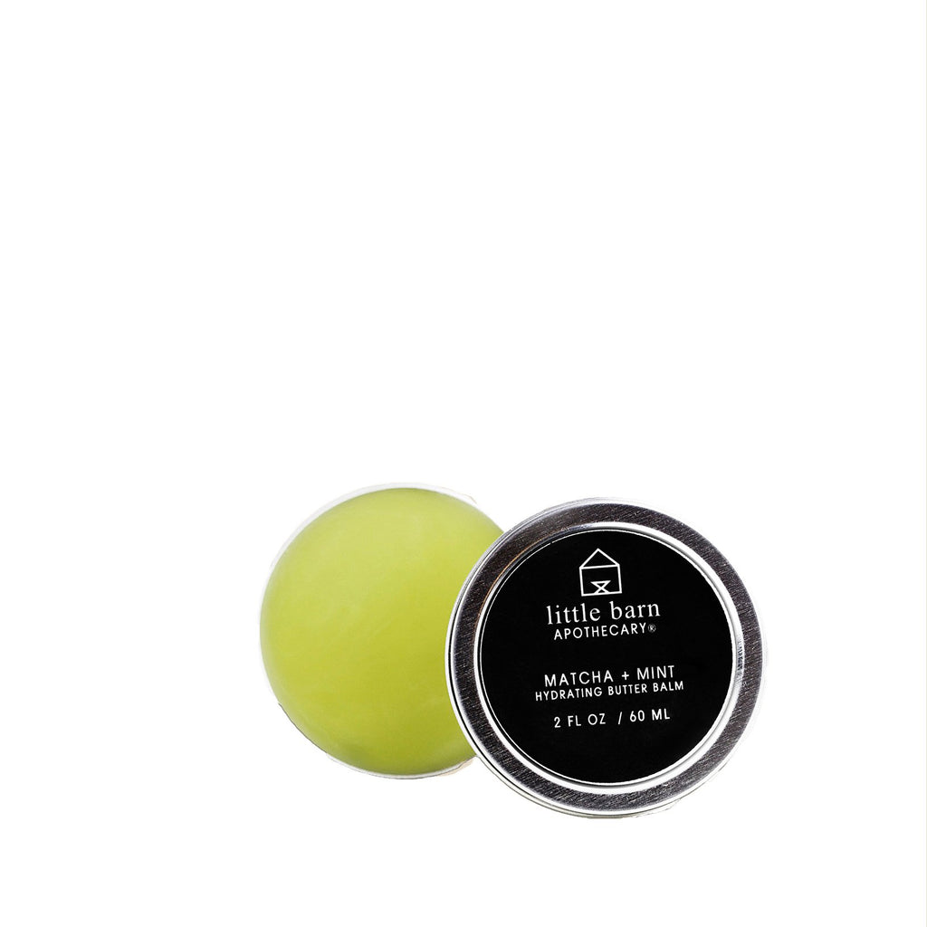 LIttle Barn Apothecary Matcha and Mint Hydrating  Butter Balm