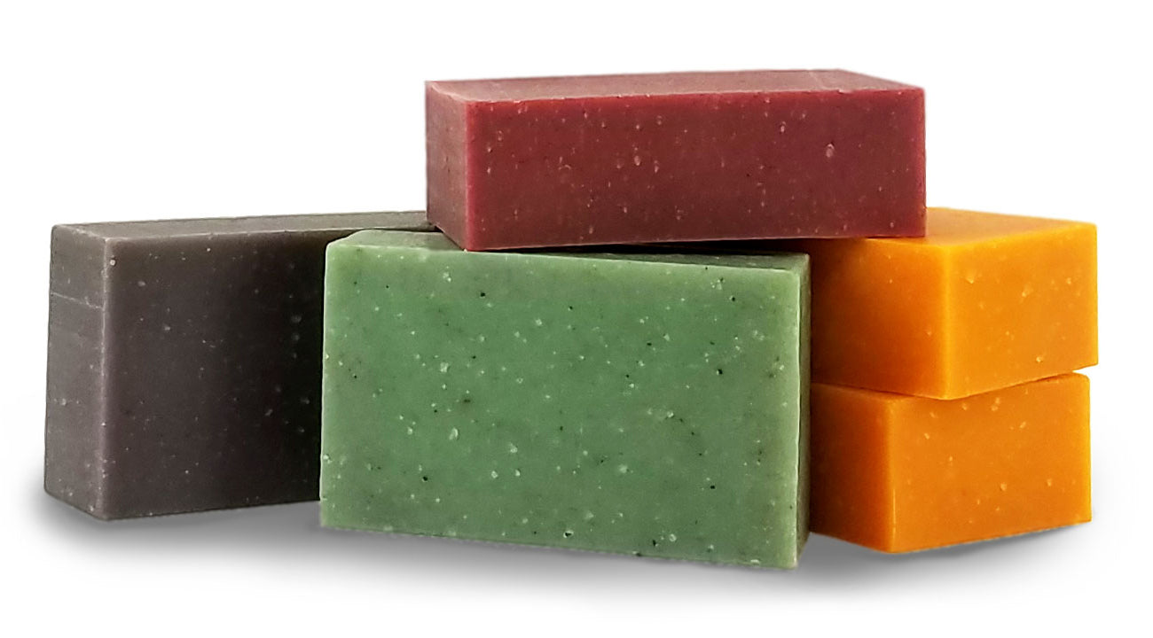 Organic LAVENDER Bar Soap for Face & Body 4oz Bars – Junk Free Beauty