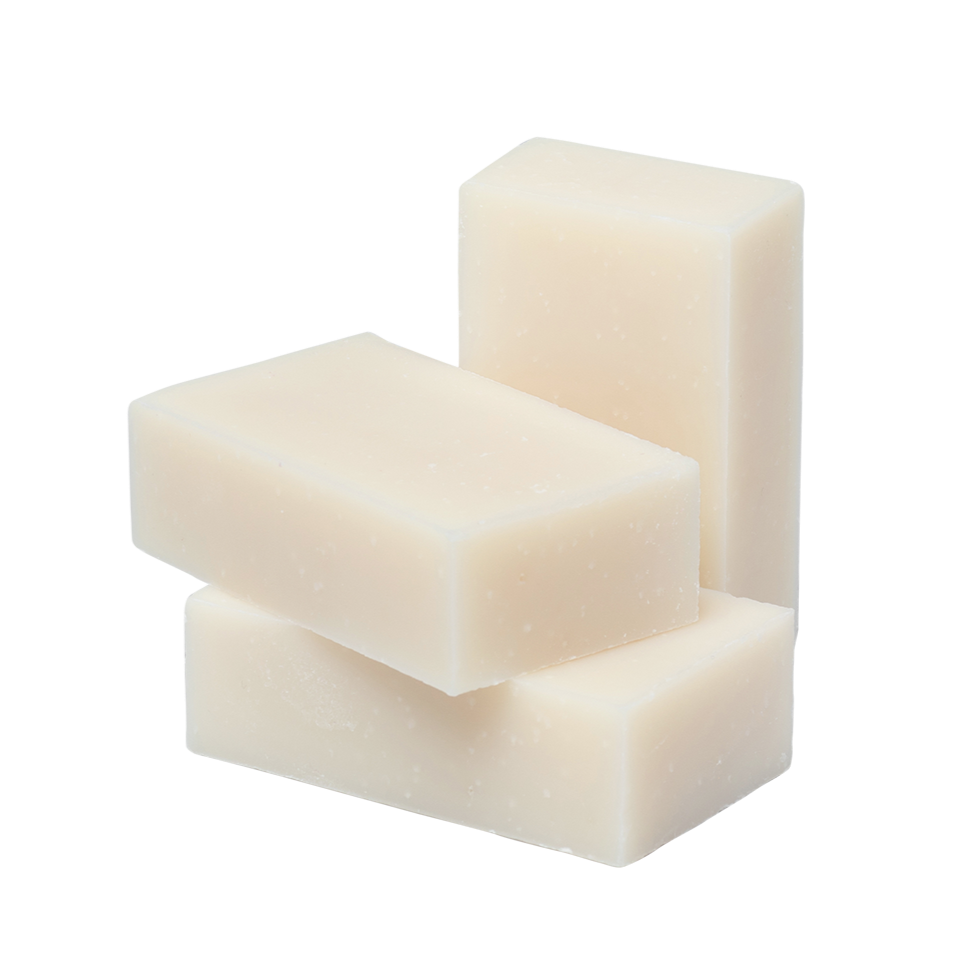 Unscented organic bar soap